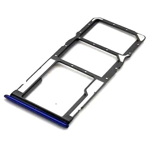 Sim Card Holder Tray for Xiaomi Redmi Note 9 Pro Max Blue - EGFix