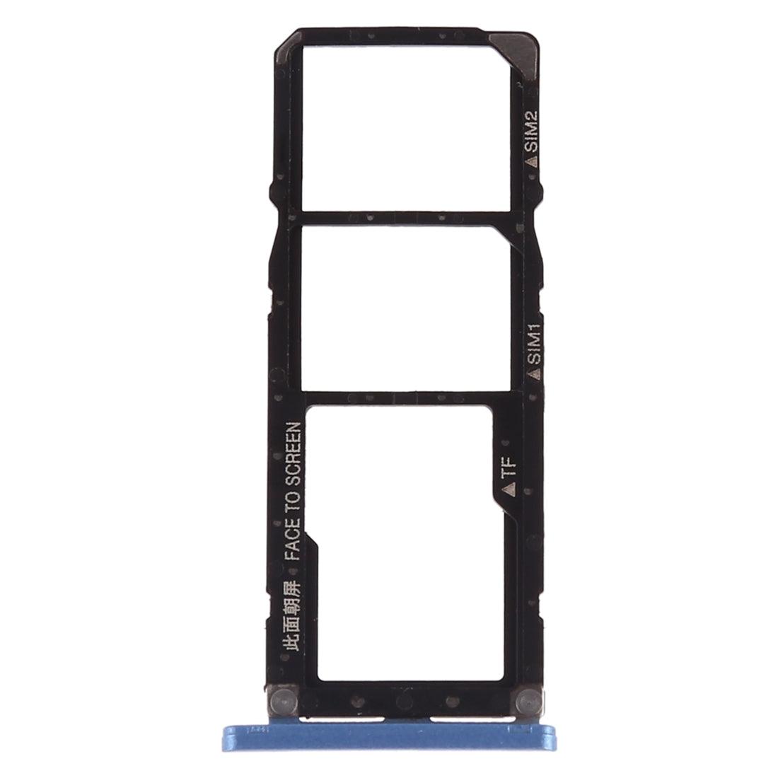 Sim Card Holder Tray for Xiaomi Redmi Y2 Blue - EGFix