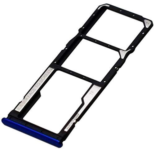 Sim Card Holder Tray for Xiaomi Redmi Note 9 Pro Blue - EGFix