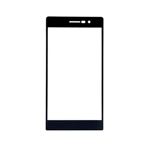 Touch Screen Front Glass for Huewai P7 Black - EGFix