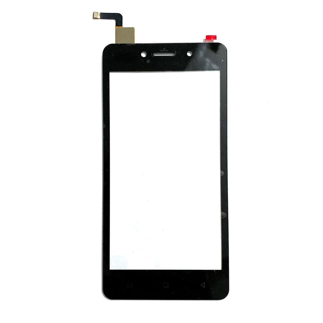 Touch Screen Front Glass for Itel A41 Black - EGFix