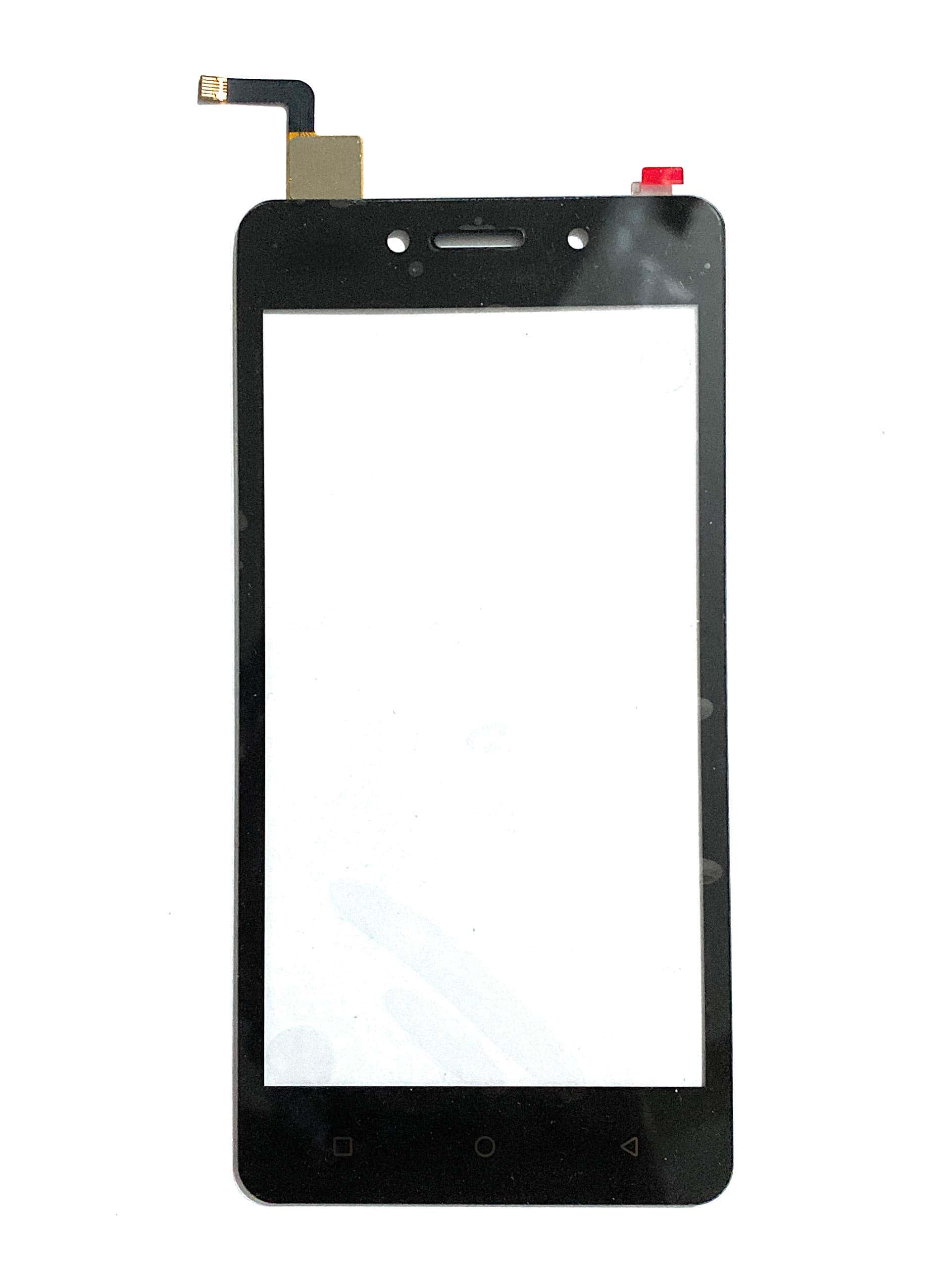 Touch Screen Front Glass for Itell A40 Black - EGFix