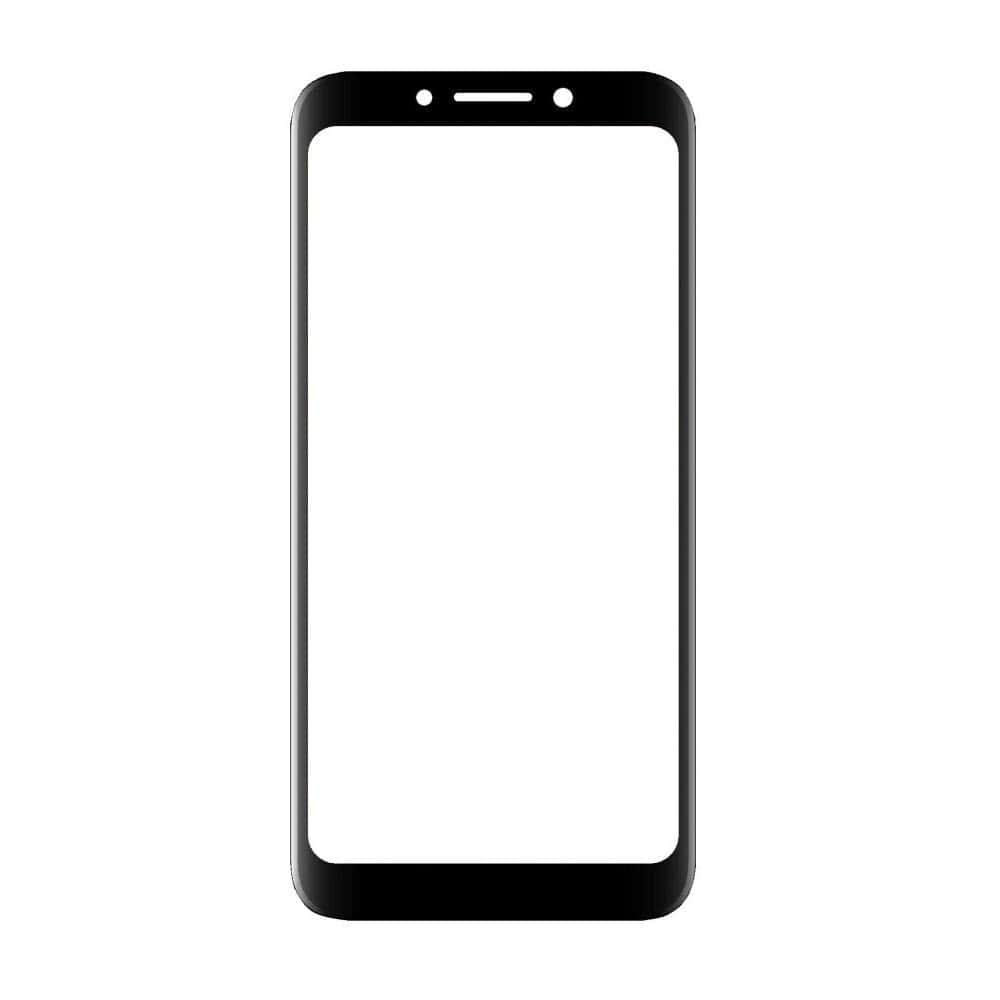 Touch Screen Front Glass for Lava Z61 Pro Black - EGFix