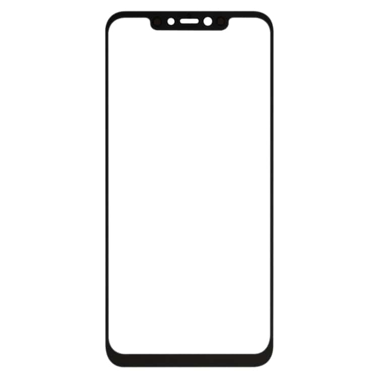 Touch Screen Front Glass for Lenovo S5 Pro GT S5 Pro L58091 L58041 Black - EGFix