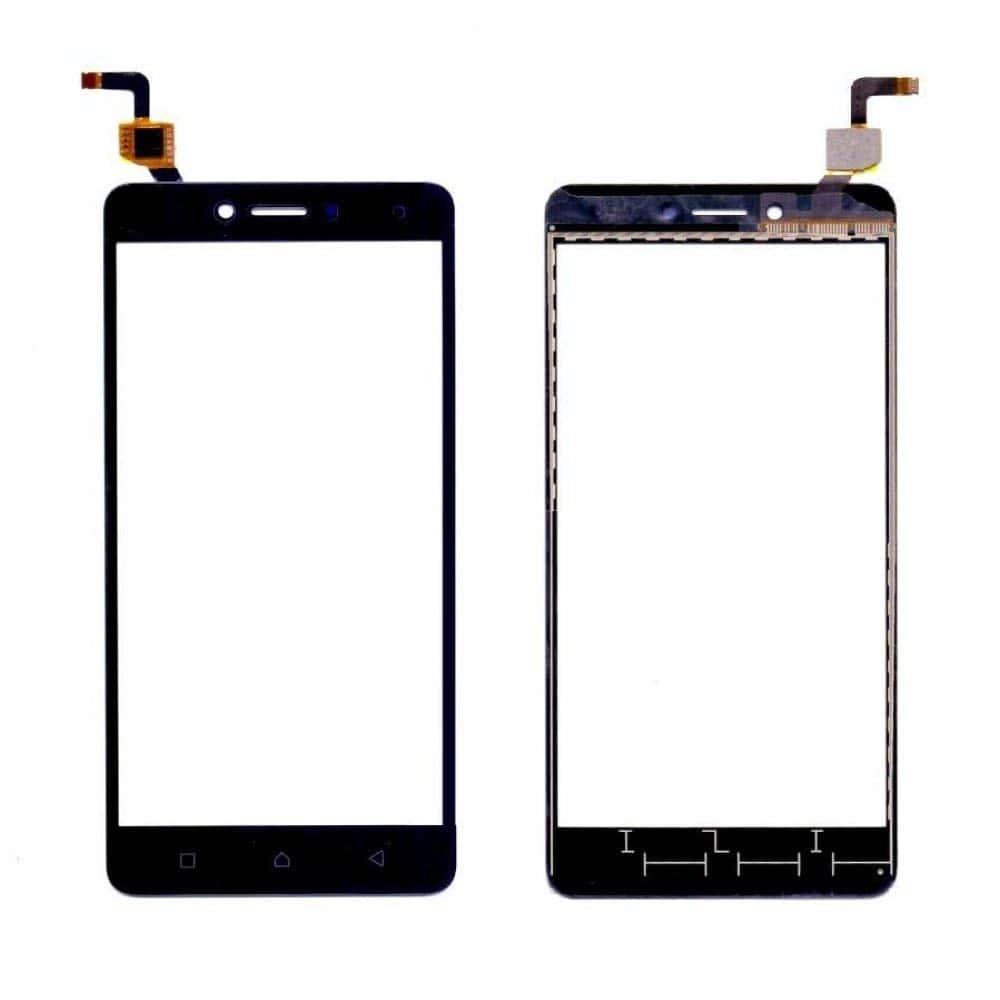 Touch Screen Front Glass for Lenovo Vibe K6 Note Black - EGFix