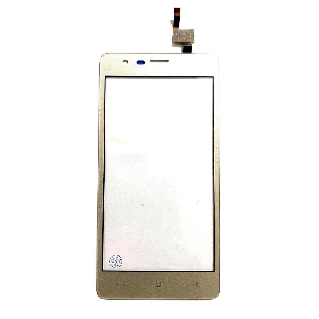 Touch Screen Front Glass for Lephone W7 Gold - EGFix