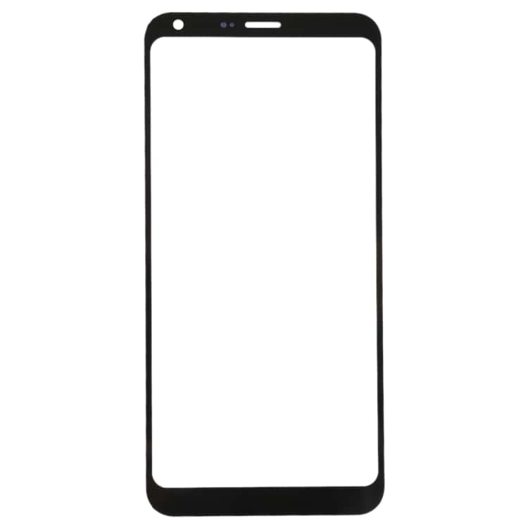 Touch Screen Front Glass for LG Q6+ Black - EGFix