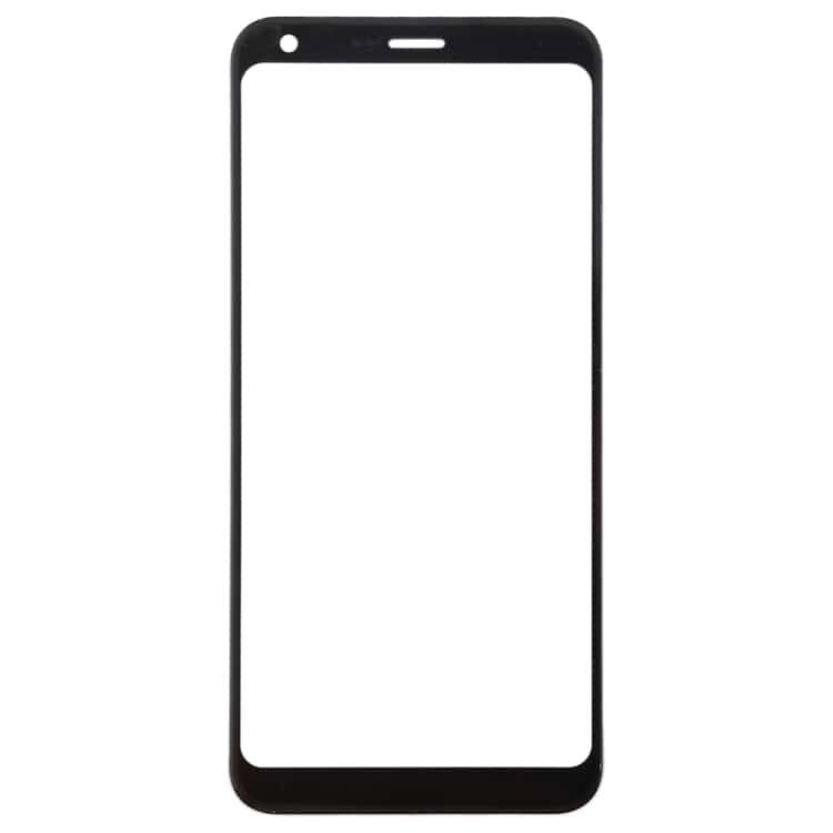 Touch Screen Front Glass for LG Q7 Alpha Black - EGFix