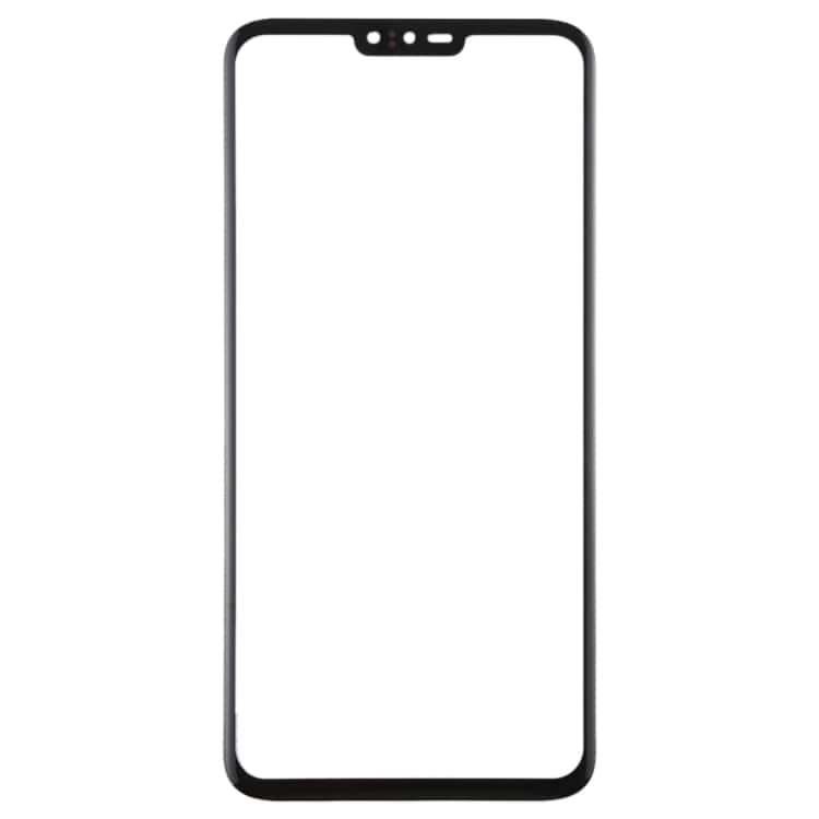 Touch Screen Front Glass for LG V40 ThinQ Black - EGFix