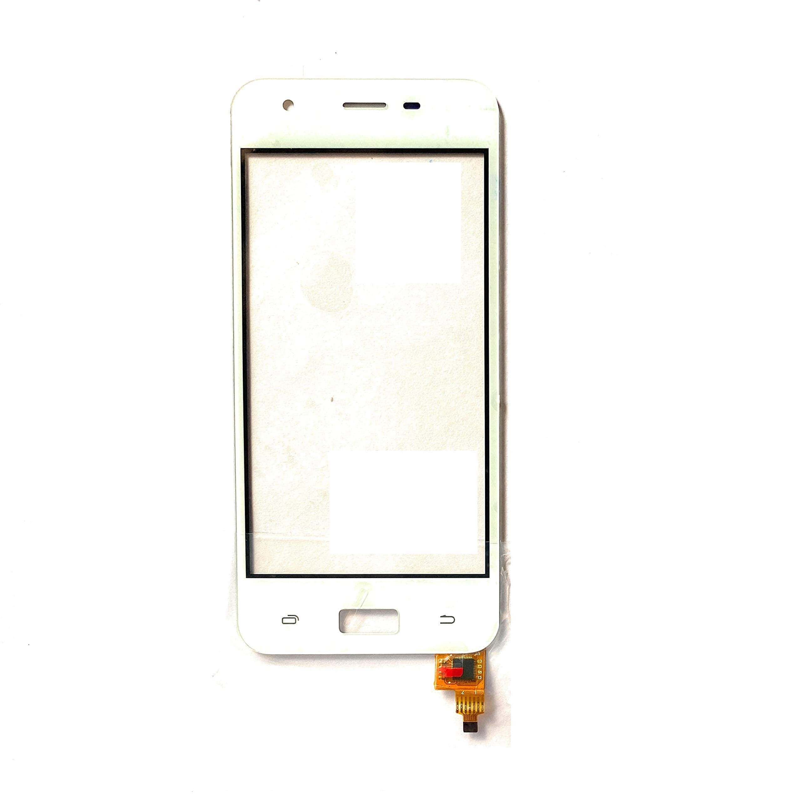 Touch Screen Front Glass for LYF C451 White - EGFix