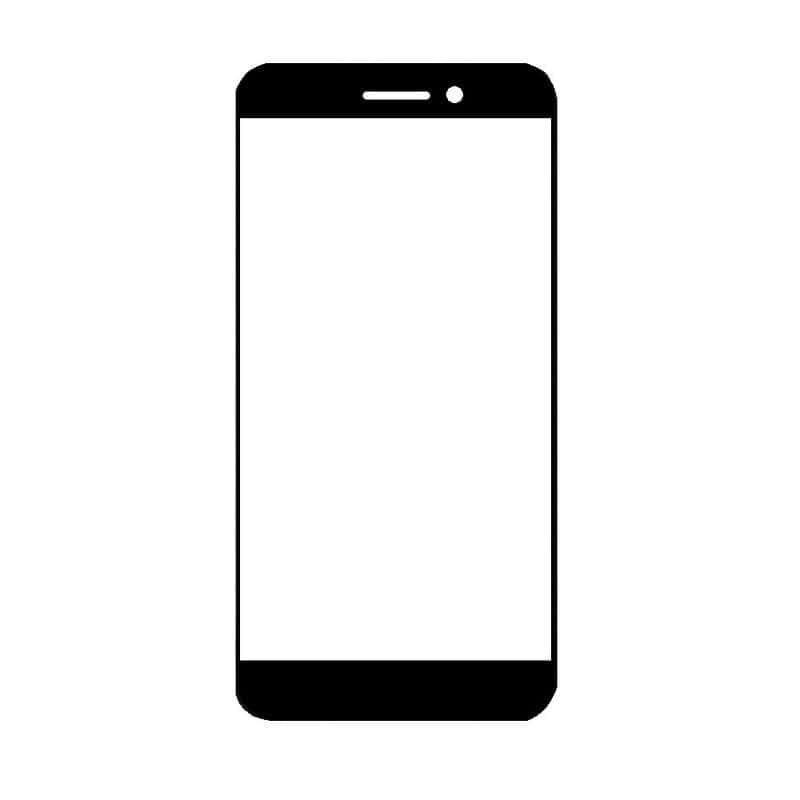 Touch Screen Front Glass for LYF F1 Black - EGFix