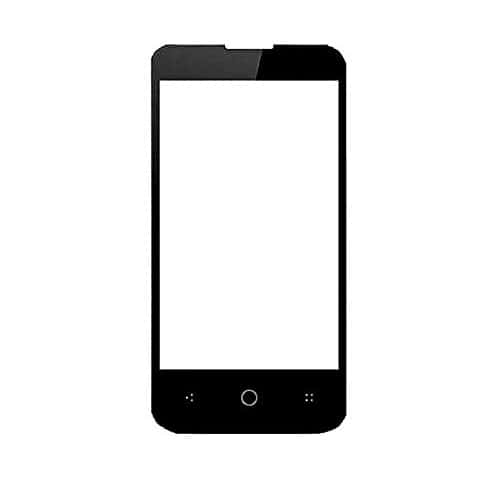 Touch Screen Front Glass for LYF Flame 5 Black - EGFix