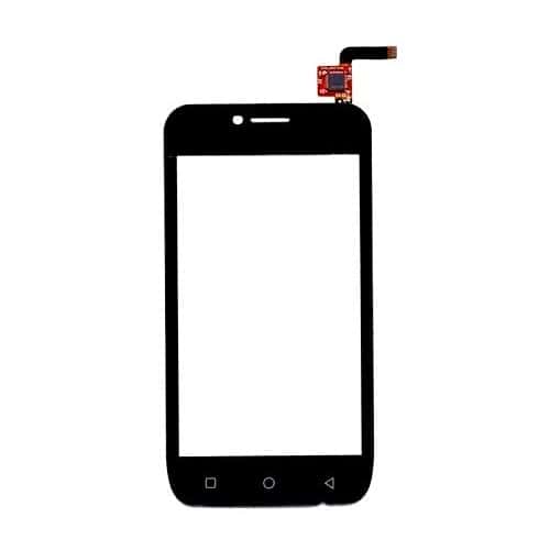 Touch Screen Front Glass for LYF Flame 6 Black - EGFix