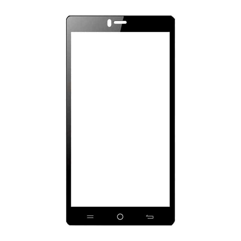 Touch Screen Front Glass for LYF Water 10 Black - EGFix
