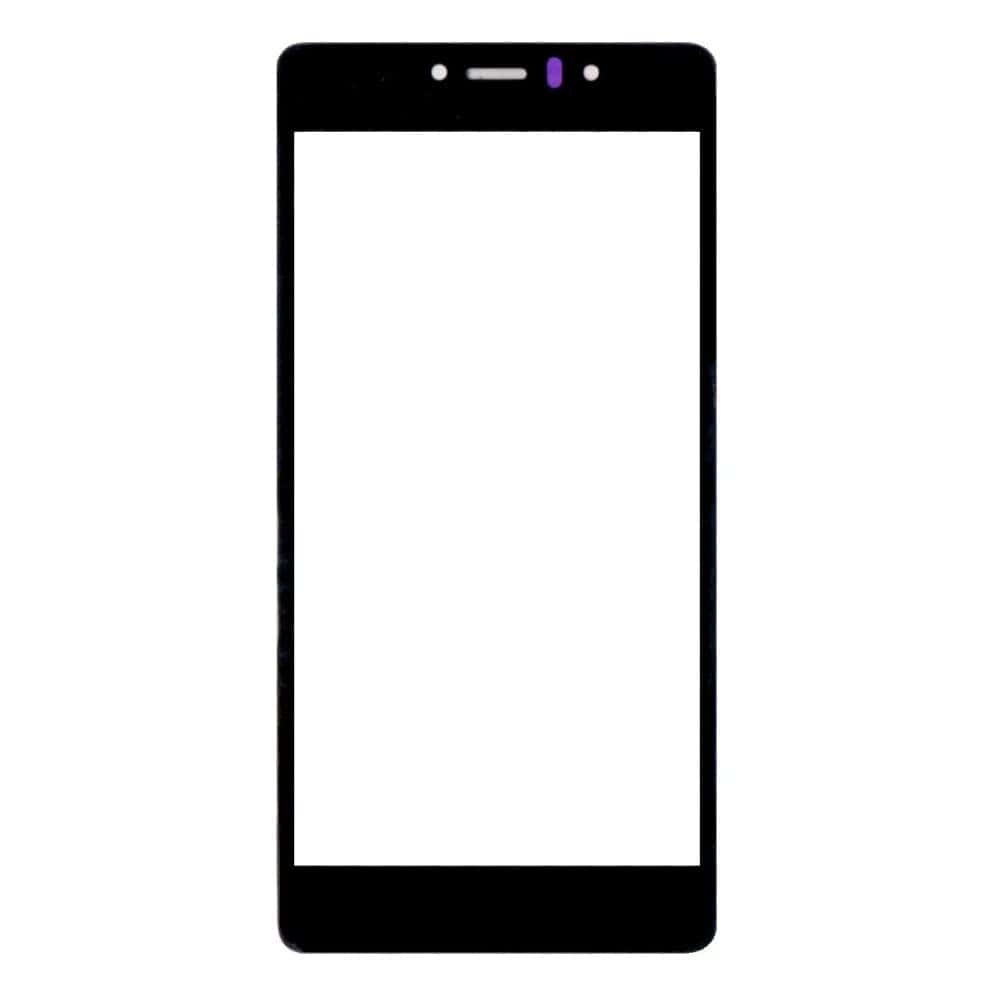 Touch Screen Front Glass for LYF Water 8 Black - EGFix