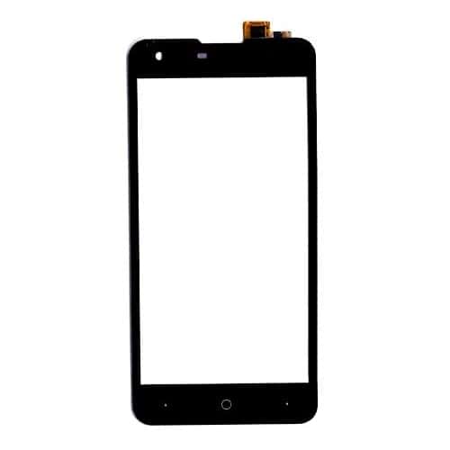 Touch Screen Front Glass for LYF Wind 1 Black - EGFix