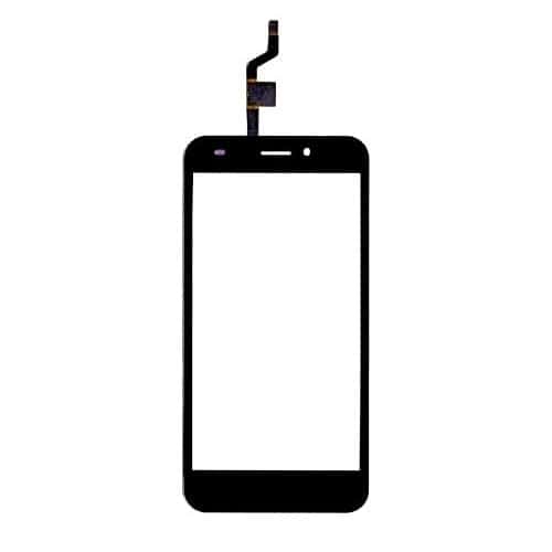 Touch Screen Front Glass for LYF Wind 5 Black - EGFix