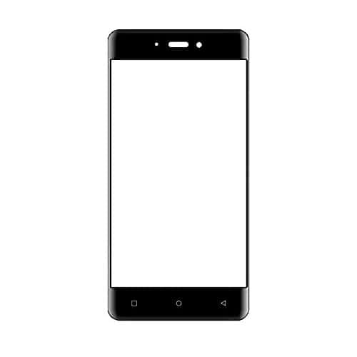 Touch Screen Front Glass for Mobistar CQ Black - EGFix