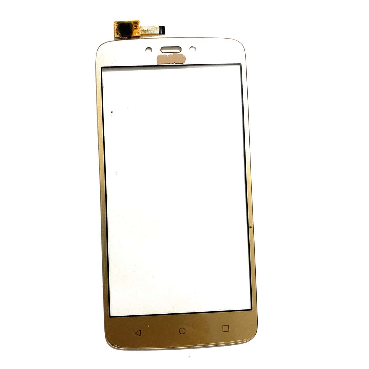 Touch Screen Front Glass for Motorola Moto C Plus Gold - EGFix