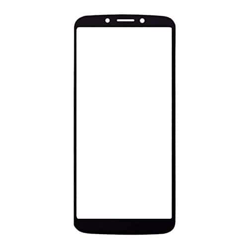 Touch Screen Front Glass for Motorola Moto E5 Black - EGFix