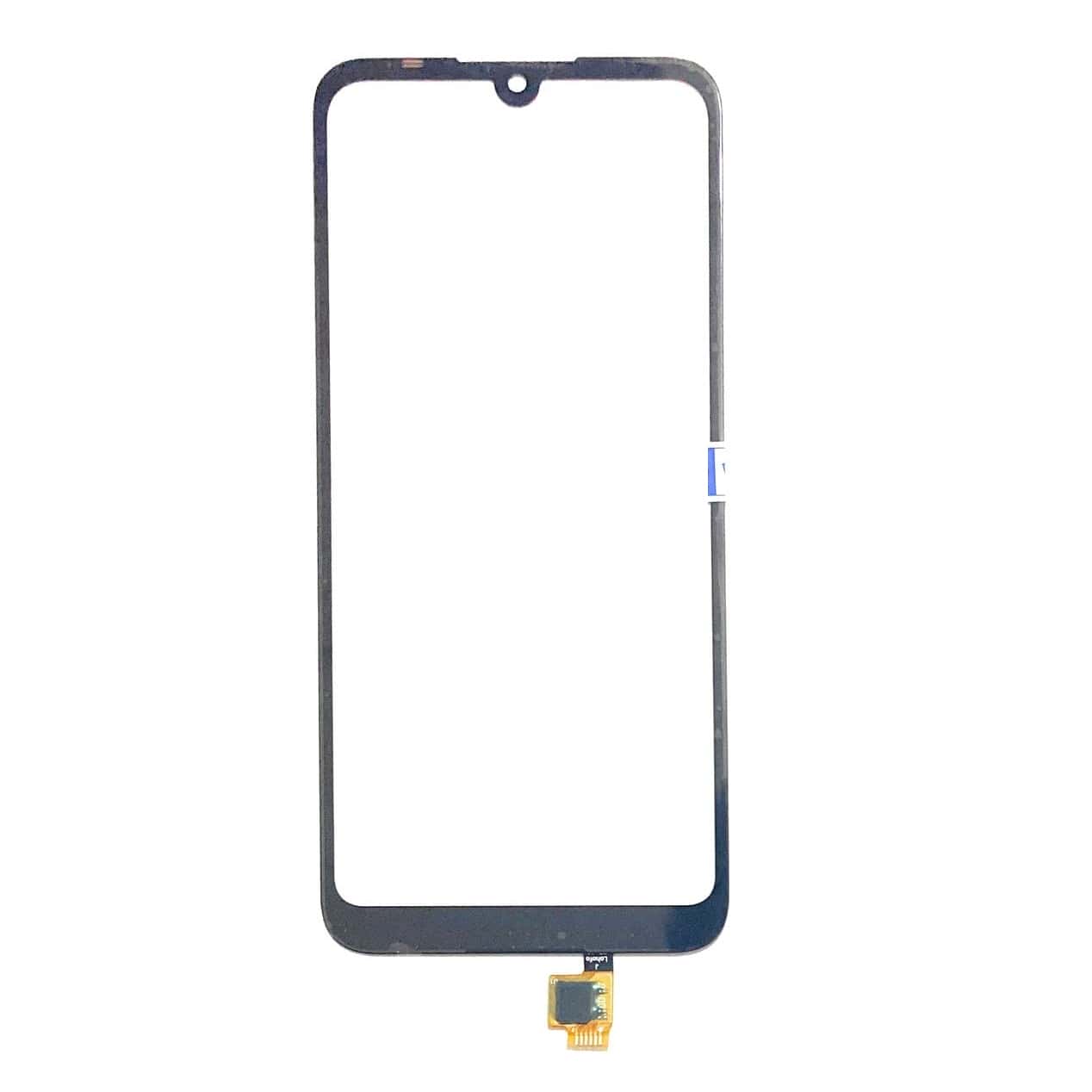 Touch Screen Front Glass for Motorola Moto E6 Plus Black - EGFix