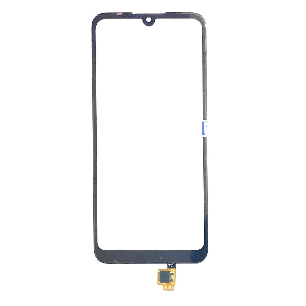 Touch Screen Front Glass for Motorola Moto E6S Black - EGFix