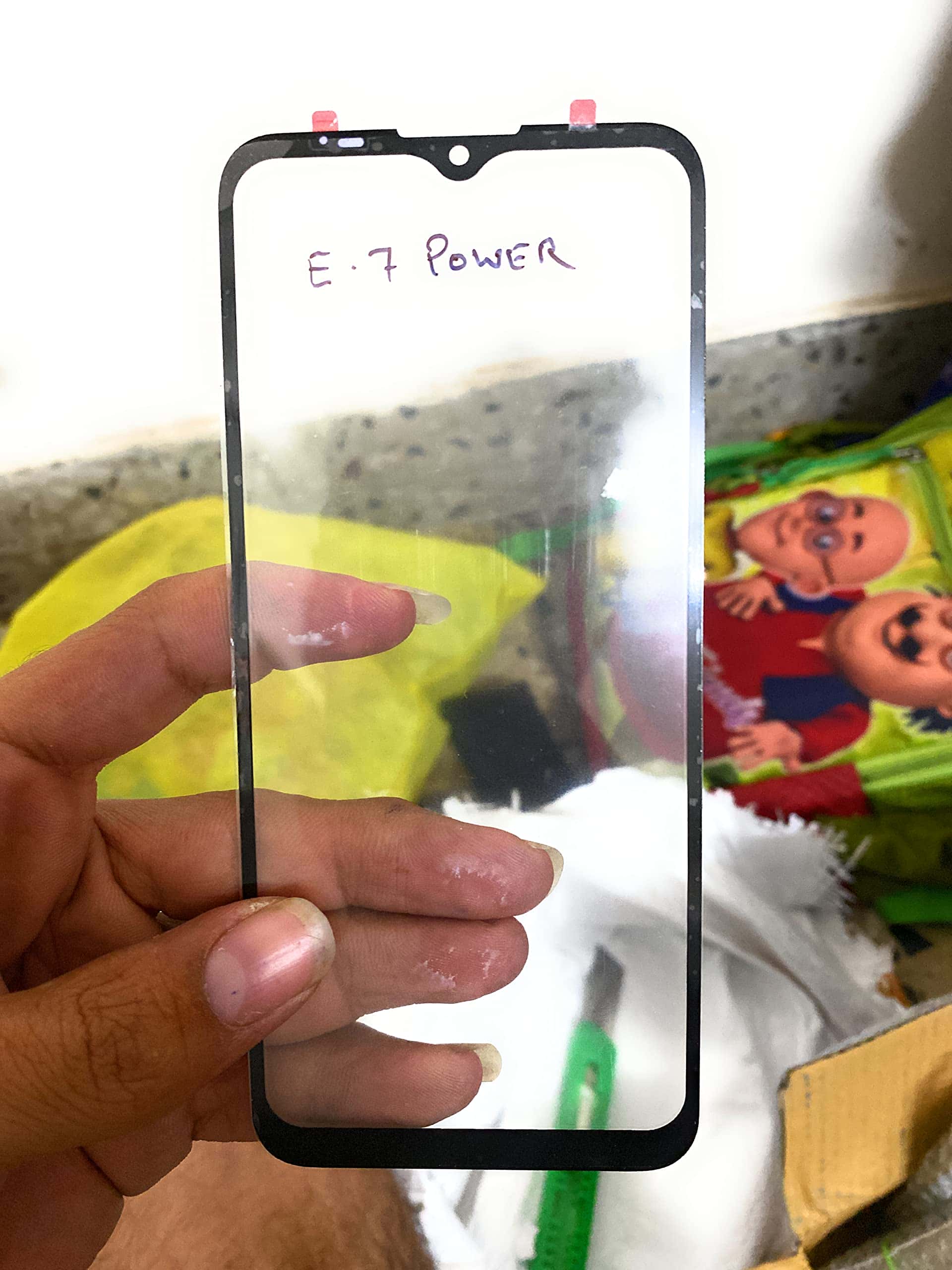 Touch Screen Front Glass for Motorola Moto E7 Power - EGFix
