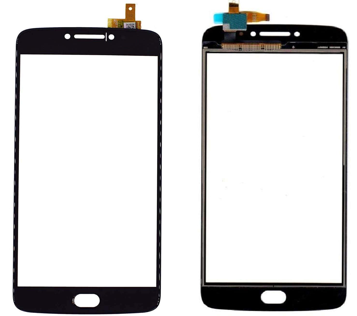 Touch Screen Front Glass for Motorola Moto G5S Plus Black - EGFix
