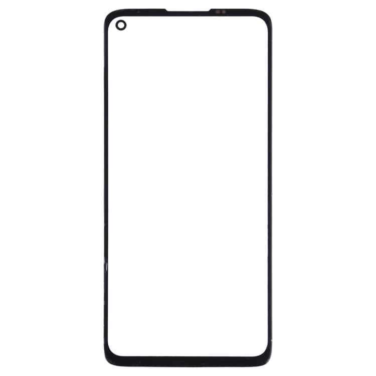 Touch Screen Front Glass for Motorola Moto G8 Black - EGFix