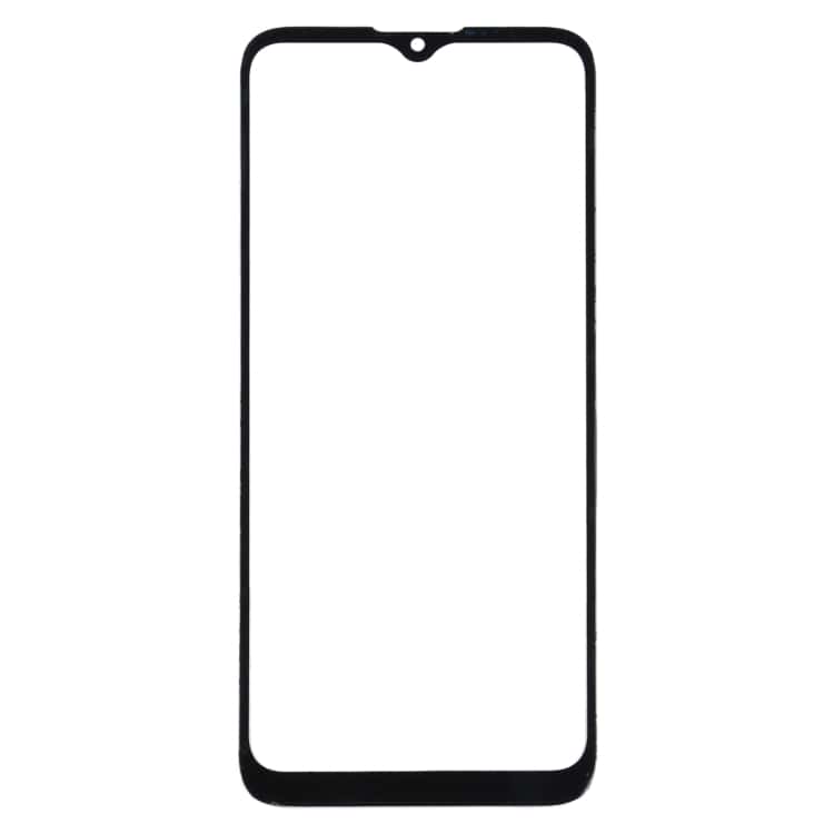 Touch Screen Front Glass for Motorola Moto G8 Plus Black - EGFix