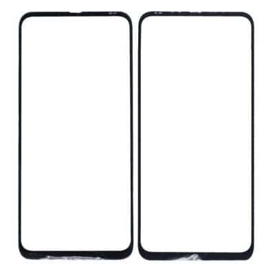 Touch Screen Front Glass for Motorola Moto One Fusion Plus Black - EGFix