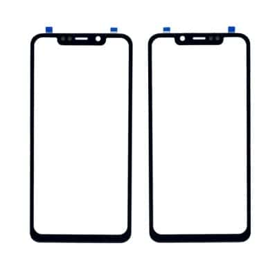 Touch Screen Front Glass for Motorola Moto One Power P30 Black - EGFix