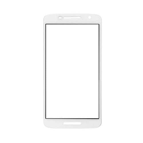 Touch Screen Front Glass for Motorola Moto X Play White - EGFix
