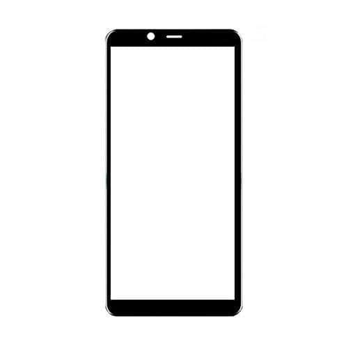 Touch Screen Front Glass for Nokia 3.1+ Black - EGFix
