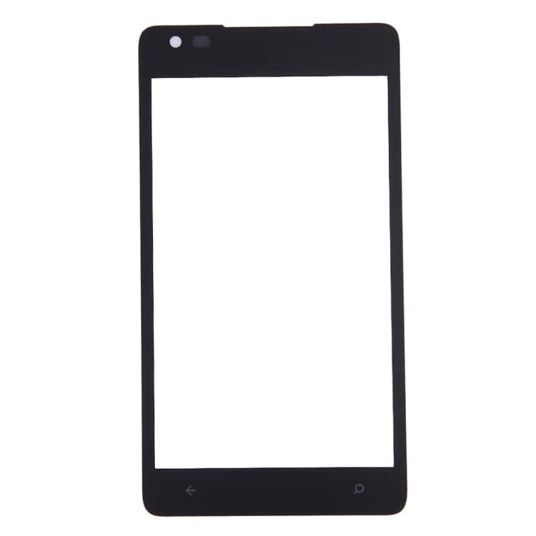 Touch Screen Front Glass for Nokia Lumia 900 Black - EGFix