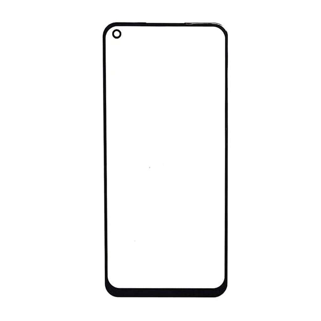 Touch Screen Front Glass for Oppo A53S Black - EGFix