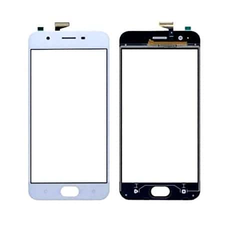 Touch Screen Front Glass for Oppo A57 White - EGFix