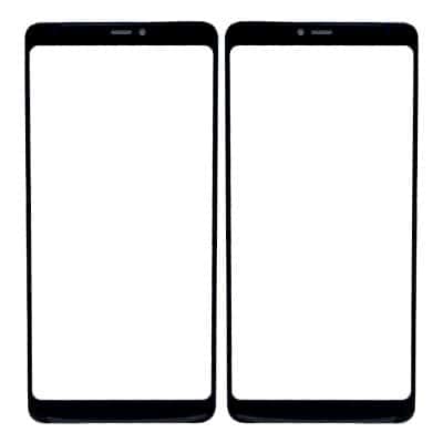 Touch Screen Front Glass for Panasonic Eluga Ray Black - EGFix