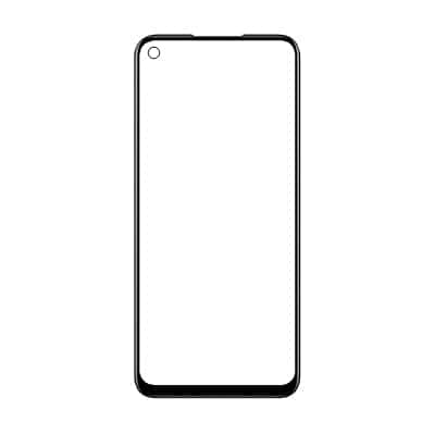 Touch Screen Front Glass for Realme 6 Black - EGFix