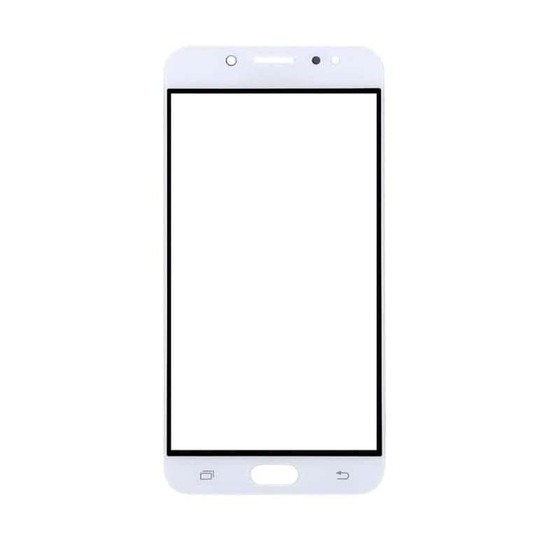 Touch Screen Front Glass for Samsung Galaxy C8 White - EGFix