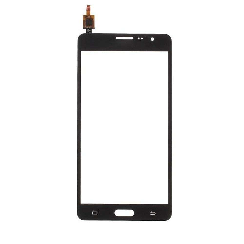 Touch Screen Front Glass for Samsung Galaxy On7 Black - EGFix