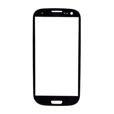 Touch Screen Front Glass for Samsung Galaxy S3 Black - EGFix