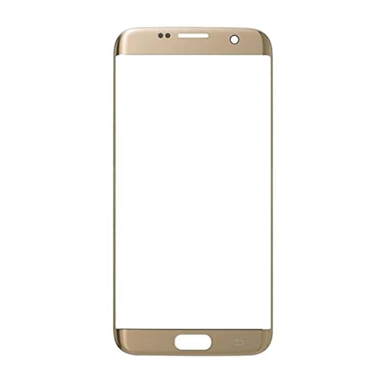 Touch Screen Front Glass for Samsung Galaxy S7 Edge Gold - EGFix