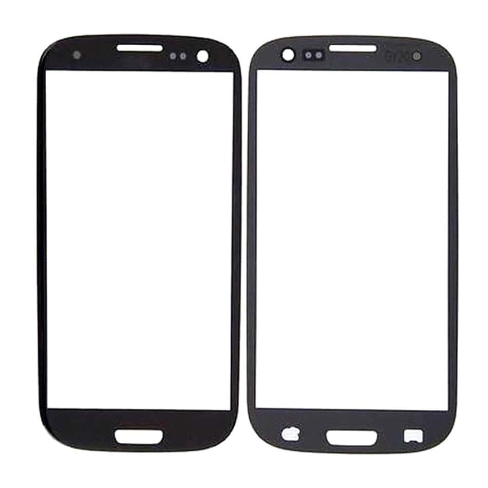 Touch Screen Front Glass for Samsung Galaxy SIII Black - EGFix