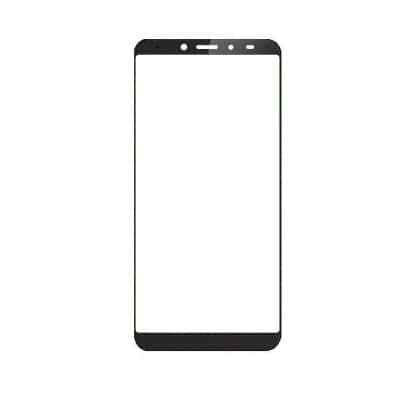 Touch Screen Front Glass for Tecno Pouvoir 2 LA7 Black - EGFix
