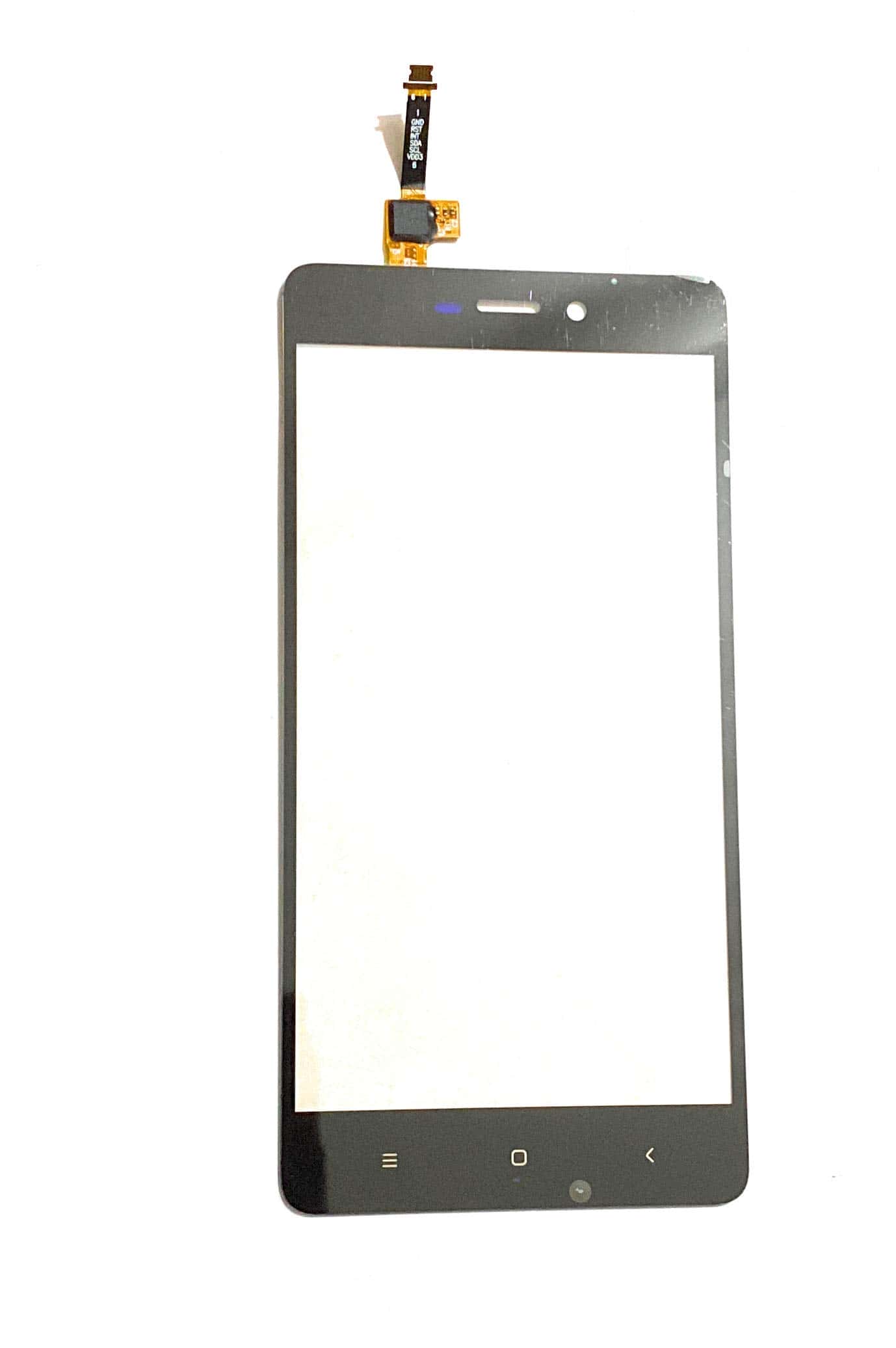 Touch Screen Front Glass for Xiaomi Redmi 3S Prime Black - EGFix