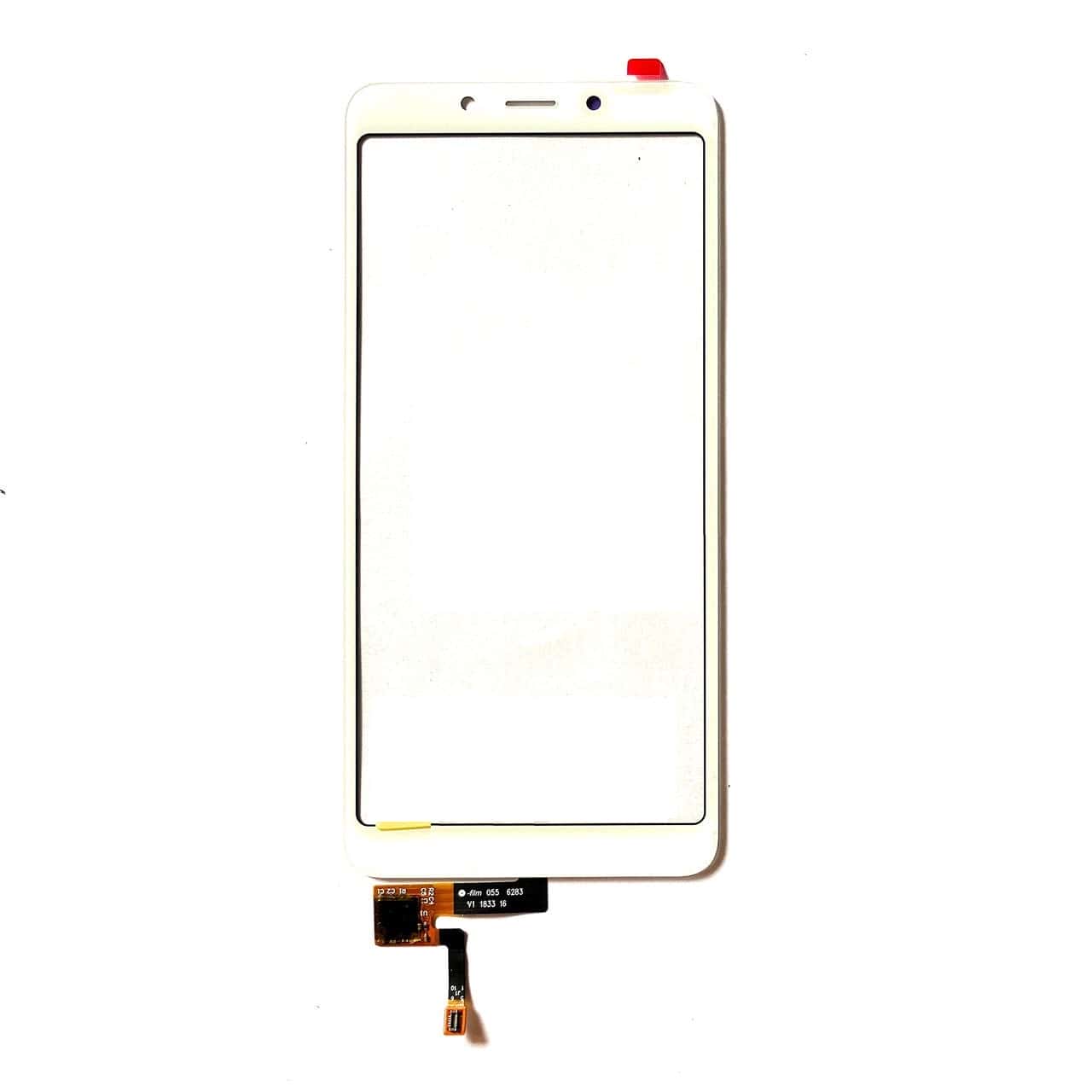 Touch Screen Front Glass for Xiaomi Redmi 6 White - EGFix