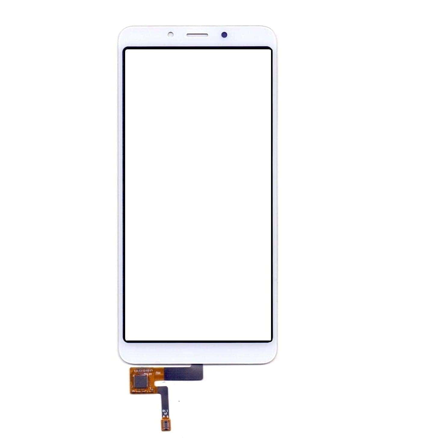 Touch Screen Front Glass for Xiaomi Redmi 6A White - EGFix