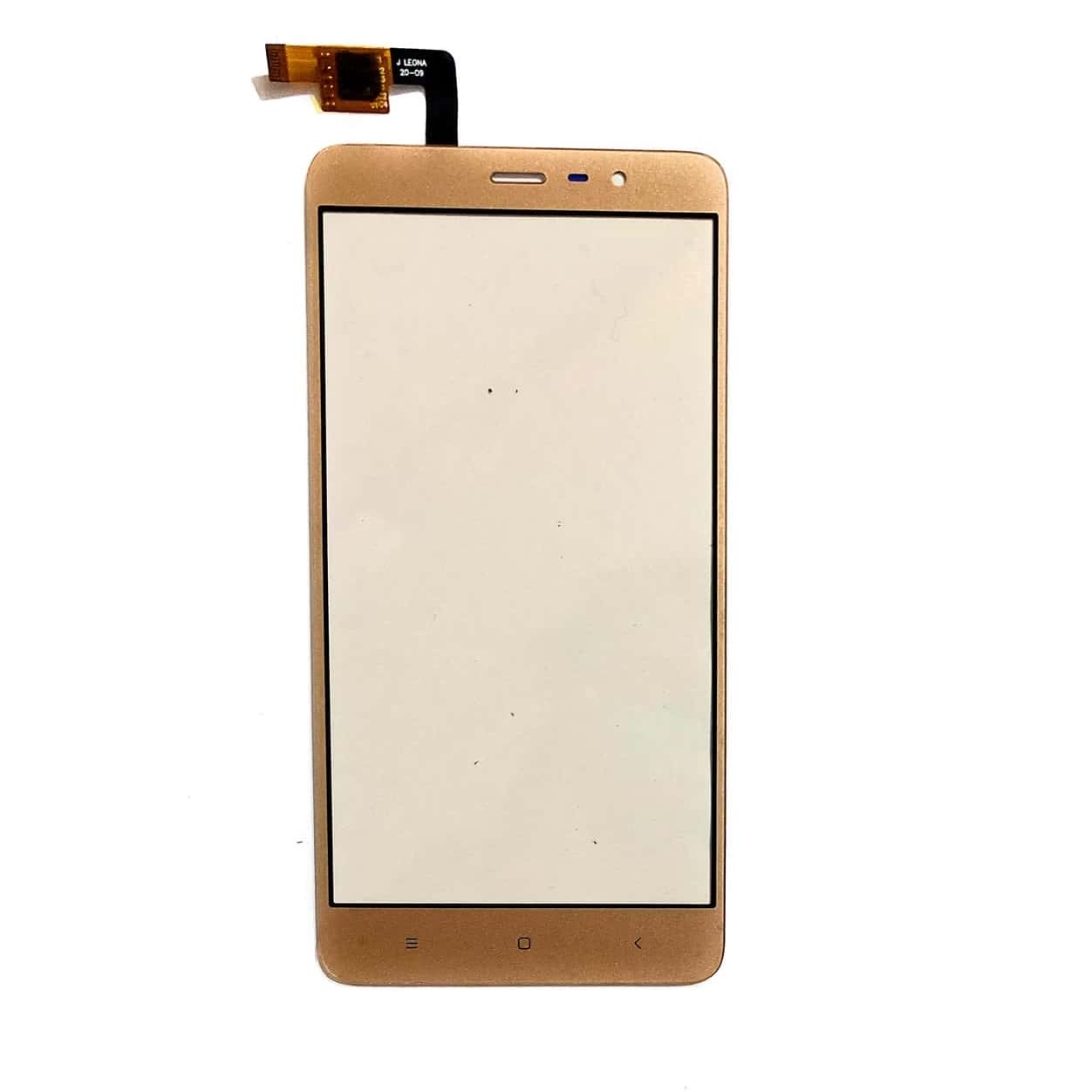 Touch Screen Front Glass for Xiaomi Redmi Note 3 Gold - EGFix